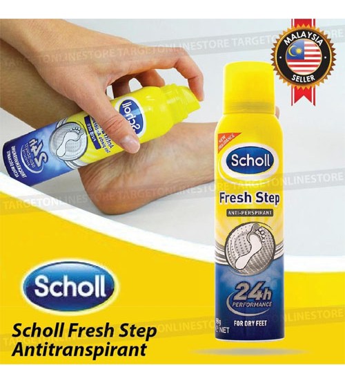 Dr Scholl Fresh Step Feet Deodorant&Antiperspirant 150ml